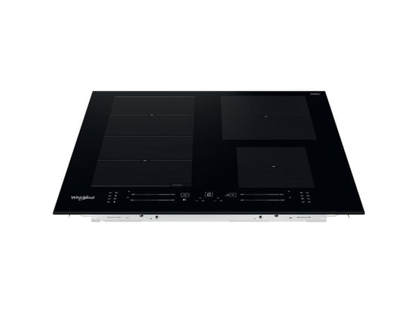 Whirlpool WF S4160 BF, svart, inbyggd, 59 cm, zoninduktionshäll, keramik, 4 zon(er)