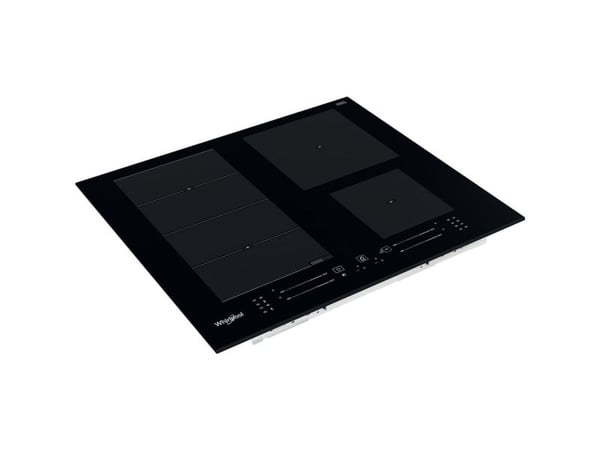 Whirlpool WF S4160 BF, svart, inbyggd, 59 cm, zoninduktionshäll, keramik, 4 zon(er)