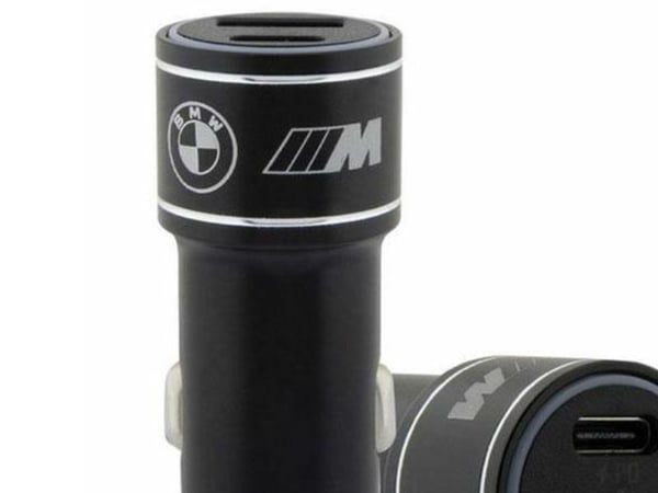 BMW M Edition - Hurtiglading USB-C & USB-A PD 18W + QC 3.0 18W billader (svart)