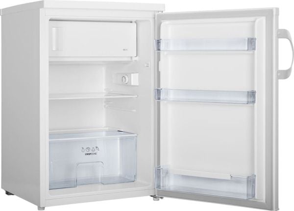 Gorenje RB493PW - Kylskåp med frysfack - bredd: 56 cm - djup: 57.9 cm - höjd: 84.5 cm - 120 liter - Klass D - vit