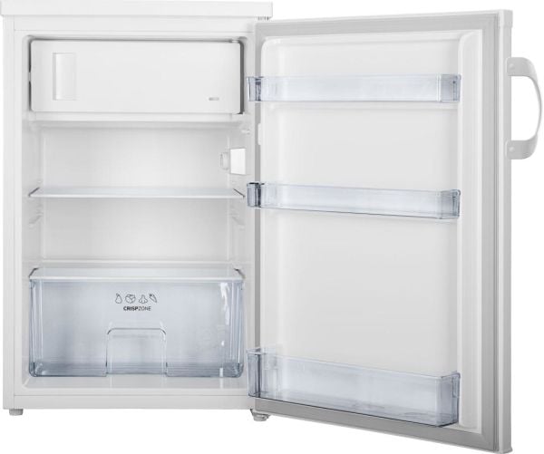 Gorenje RB493PW - Kylskåp med frysfack - bredd: 56 cm - djup: 57.9 cm - höjd: 84.5 cm - 120 liter - Klass D - vit