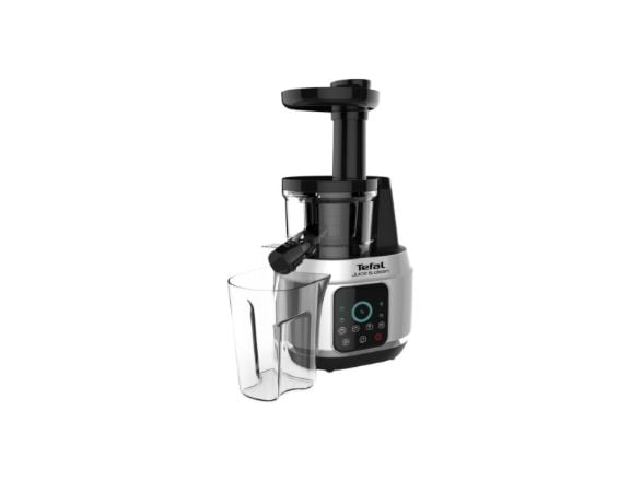 Tefal Juice & Clean ZC420E38 - Juicemaskin - 150 W - sølv/svart