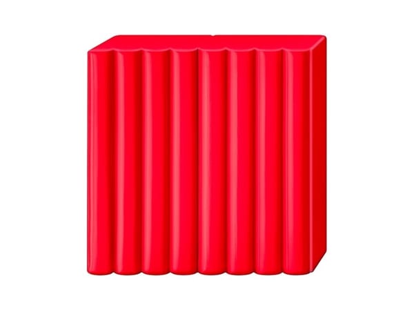 Staedtler FIMO soft, Modelleringsleire, Rød, 110 °C, 30 min, 56 g, 55 mm