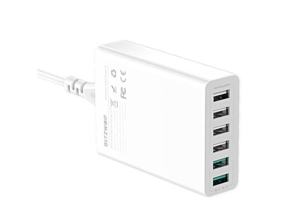 BlitzWolf BW-S15, Sisätila, AC, 12 V, 1,5 m, Valkoinen