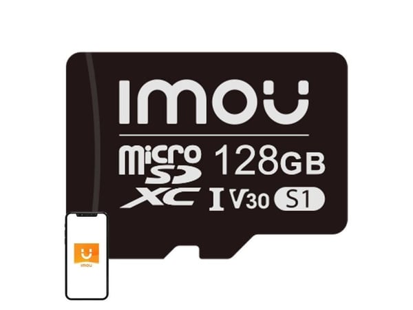 IMOU 128 GB Micro SD-minnekort (UHS-I, SDHC, 10/U3/V30, 95/38)
