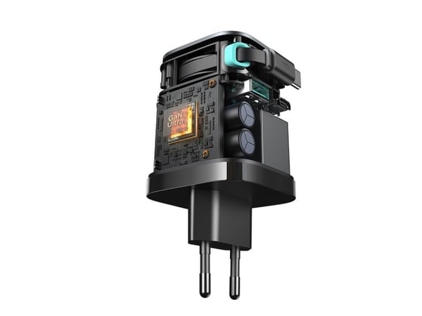 Joyroom JR-TCL02 laddare 1x USB-A 2x USB-C (JYR1042)