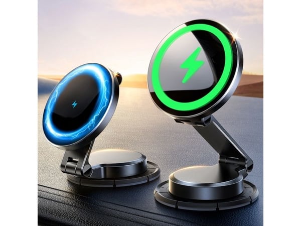 Trådlös bil­laddare Joyroom JR-ZS408, 15W, 1,67A, svart
