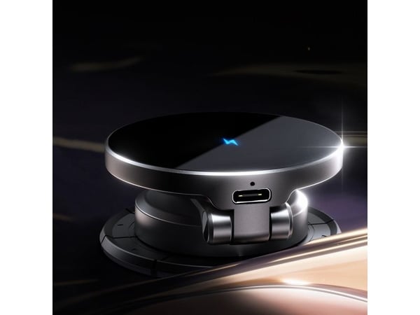 Trådlös bil­laddare Joyroom JR-ZS408, 15W, 1,67A, svart