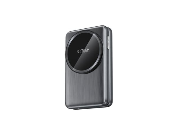 Tech-Protect QI15W-A42 3-i-1 trådlös laddare Magnetic MagSafe Space Grey