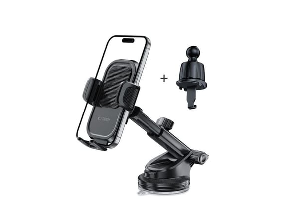 Tech-Protect bilholder til dashbord/rute/ventilasjon V8 universal black