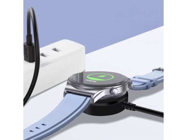 " Tech-Protect MC03 UltraBoost induktiolaturi Samsung Galaxy Watch USB-C 100 cm - musta - musta
