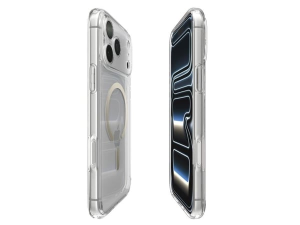 Spigen ACS10284, Etui, Apple, iPhone 17 Pro Max, 17,5 cm (6.9"), Gull, Gjennomsiktig