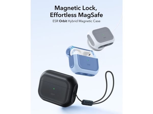 ESR ESR Orbit Hybrid HaloLock Case - Apple A Beskyttelsesetui til opladningsetui Sort