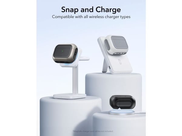 ESR ESR Orbit Hybrid HaloLock Case - Apple A Beskyttelsesetui til opladningsetui Sort