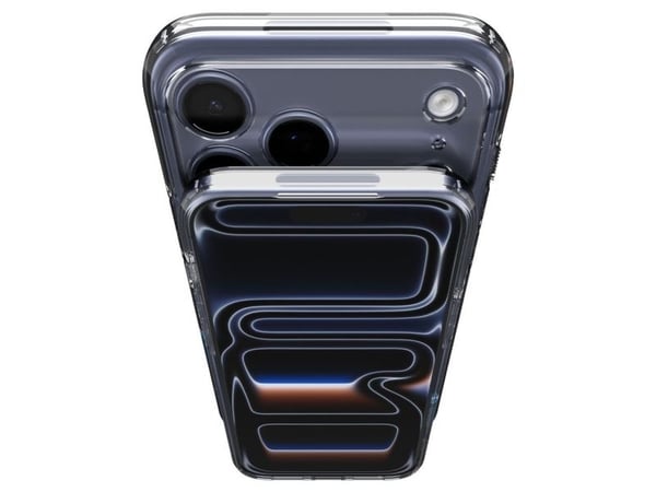 Spigen ACS10476, Mobilskal, Apple, Phone 17 Pro, 16 cm (6.3"), Blå