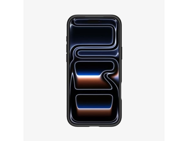 Spigen Ultra Hybrid MagFit Frost, Suojus, Apple, iPhone 17 Pro Max, 17,5 cm (6.9"), musta, Oranssi