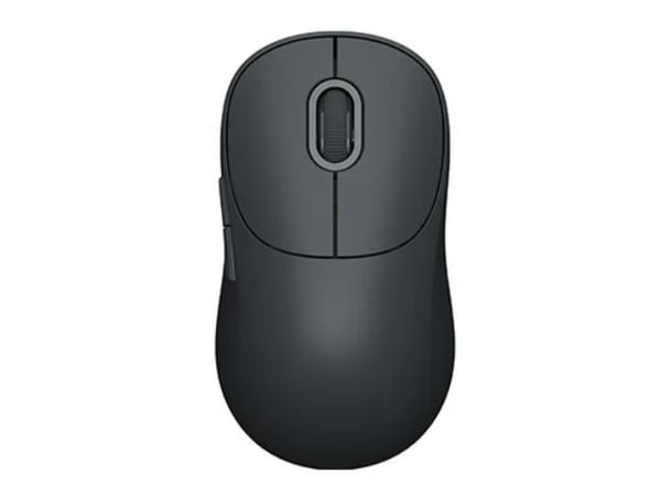 Xiaomi Wireless Mouse Lite 3 - Mus - ergonomisk - optisk - 5 knapper - trådløs - 2.4 GHz, Bluetooth - USB trådløs mottaker - svart