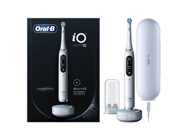 Oral-B iO Series 10 elektrisk tandborste - Stardust White