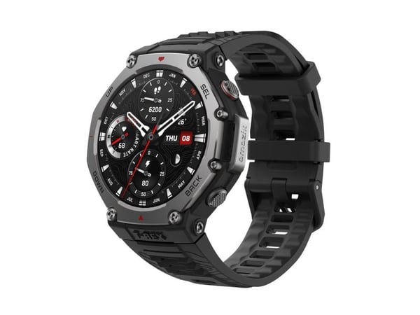 Amazfit T-Rex 3, 3,81 cm (1.5"), AMOLED, Berøringsskjerm, Wi-Fi, GPS, 68,3 g