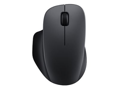 Xiaomi - Comfort Edition - mus - ergonomisk - 3 knapper - trådløs - 2.4 GHz - USB trådløs mottaker - svart