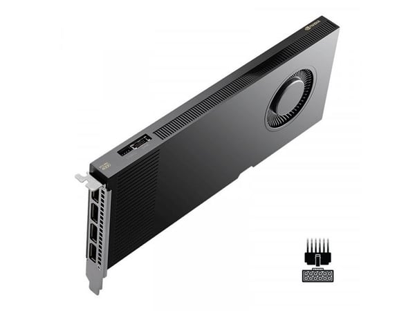 PNY RTX PRO 4000 Blackwell, RTX PRO 4000, 24 GB, GDDR7, 192 bittiä, 7680 x 4320 pikseliä, PCI Express x16 5.0