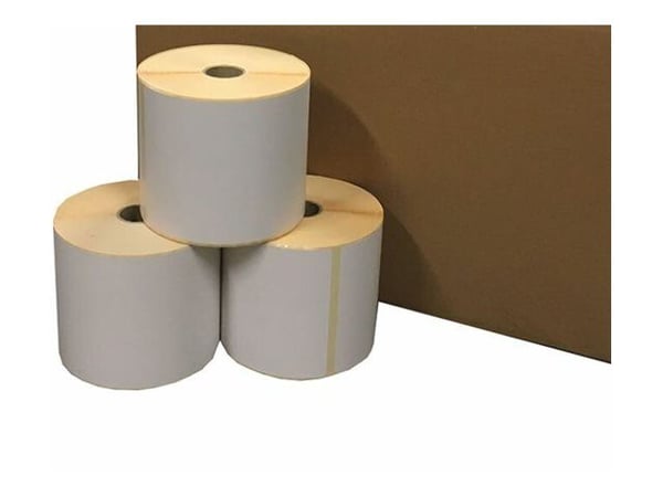 Capture Label 100x192 mm hvid, til Direct thermal print, uncoated, permanent 350 stk./rulle - (18 ruller pr. karton)