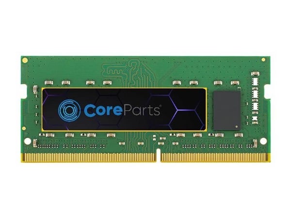 CoreParts - DDR4 - modul - 8 GB - SO DIMM 260-pin - 2666 MHz / PC4-21300 - CL19 - 1.2 V - icke ECC - grön