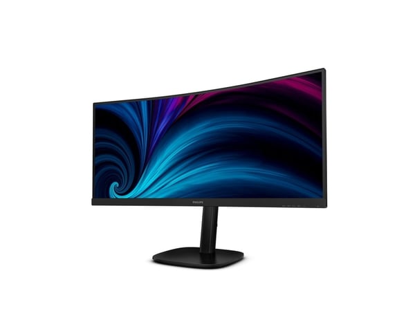 Philips 34B2U3600C - 3000 Series - LED-skärm - böjd - 34" - 3440 x 1440 WQHD @ 120 Hz - VA - 3500:1 - HDMI, DisplayPort, USB-C - högtalare - svart ...