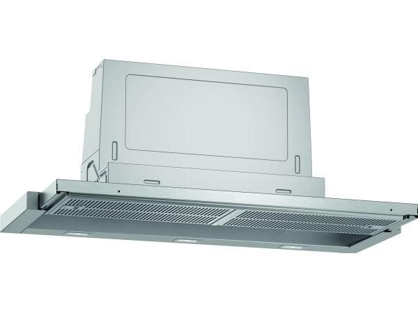 Neff N 50 D49ED52X1 - Panser - teleskopisk - Nisje - bredde: 52.4 cm - dybde: 29 cm - ekstraksjon og resirkulasjon (-) - sølvmetallfarge