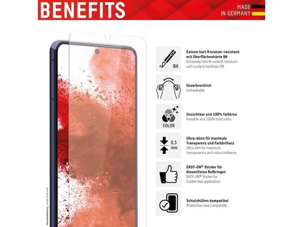 Displex 01635, Samsung, Galaxy A12/A13/A32 5G, Torr applicering, Slagtålig, Reptålig, Dammresistent, Transparent, 1 styck