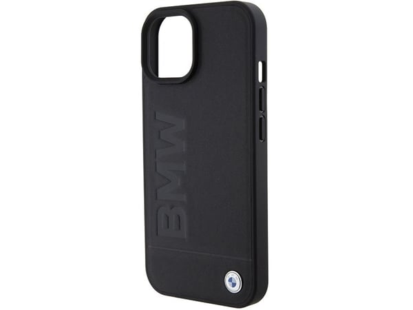 Kotelo BMW nahka kuuma leima iPhone 15 Plus - tukkukauppa