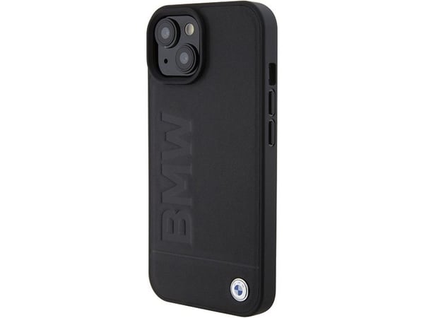 Apple iPhone 15 Plus BMW deklas odinis Hot Stamp MagSafe (BMHMP15MSLLBK) svart