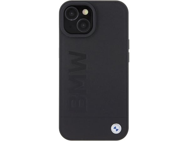 Apple iPhone 15 Plus BMW deklas odinis Hot Stamp MagSafe (BMHMP15MSLLBK) svart