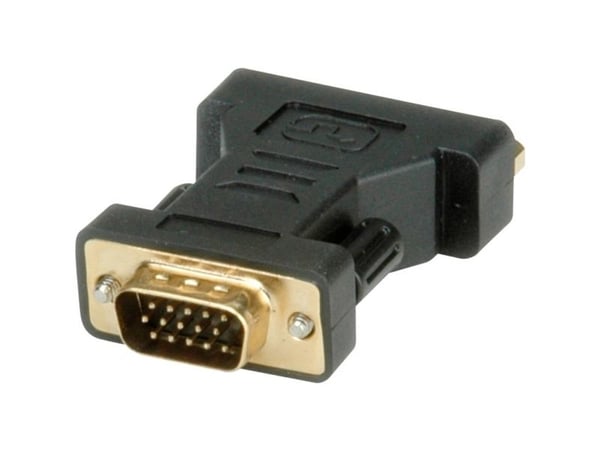 Roline - Displayadapter - DVI-I (hunn) til HD-15 (VGA) (hann)