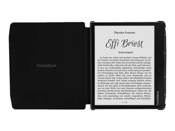 PocketBook HN-SL-PU-700-BK-WW, Omslag, Svart, Pocketbook, 17,8 cm (7"), Era Stardust Silver, Era Sunset Copper, 1 styck