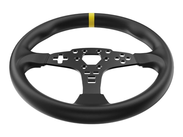 MOZA RS046, PC, Racing hjul, Sort, Aluminium, Moza, 1 stk