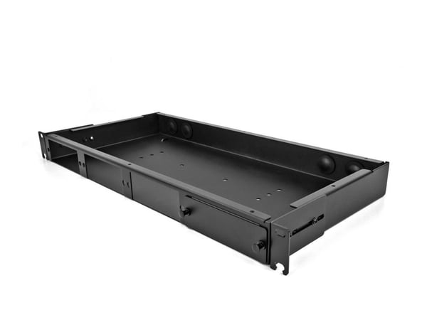 Delock - Fiberoptisk blindpanel - svart