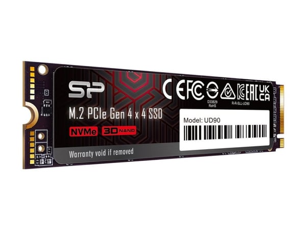 SILICON POWER UD90 – SSD – 1 TB – sisäinen – M.2 2280 – PCIe 4.0 x4 (NVMe)