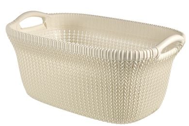 Curver Knit , 40 l, Rektangulär, Plast, Beige, 595 mm, 385 mm Curver Knit , 40 l, Rektangulär, Plast, Beige, 595 mm, 385 mm