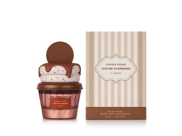 Lattafa Gourmand Cookie Crave Eau De Parfum 75ml Unisex Fragrance