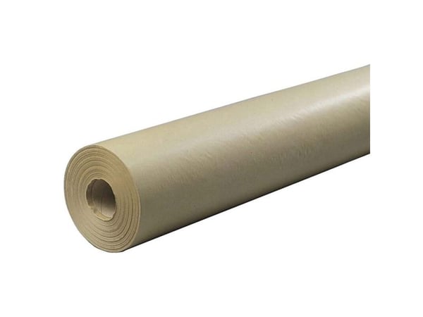 Papir kraft brun 55cmx250mx50g m/paprør 7,5kg