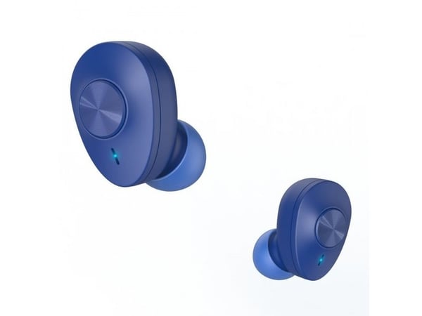 Hama Freedom Buddy - True wireless-hörlurar med mikrofon - inuti örat - Bluetooth - blå