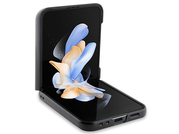 BMW Leather Carbon Case til Samsung Galaxy Z Flip 5 - Svart