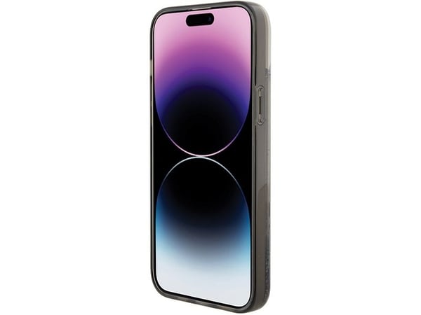 Karl Lagerfeld KLHCP15MLKCNSK deksel til Apple iPhone 15 Plus/14 Plus 6.7" (klar hardt deksel) Liquid Glitter Choup