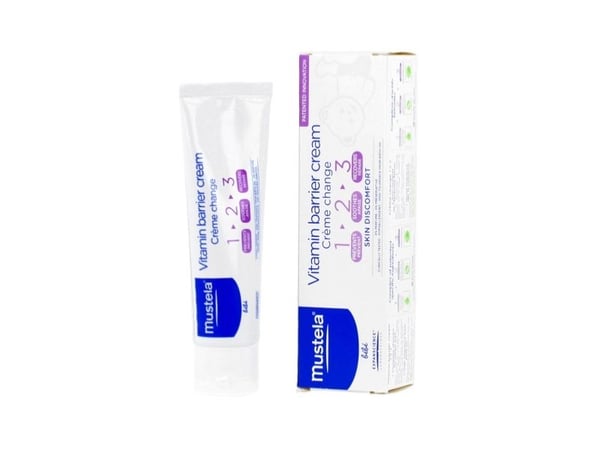 Mustela Vitamin Barrier Cream 123 skyddande kräm för bebisar 50 ml