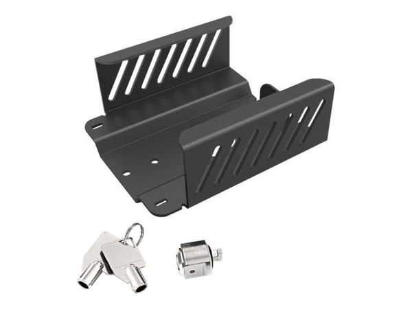 Compulocks Apple TV -turvakiinnike (4. sukupolvi, 4K 1.–2. sukupolvi) (2018–2021) - Asennussarja (turvakiinnike, lukittava pääkiinnike) – mediaboxi...