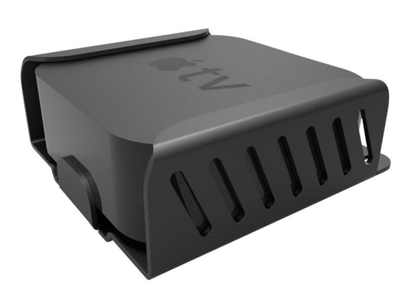 Compulocks Apple TV -turvakiinnike (4. sukupolvi, 4K 1.–2. sukupolvi) (2018–2021) - Asennussarja (turvakiinnike, lukittava pääkiinnike) – mediaboxi...