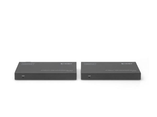 DIGITUS DS-55512 - Sender og mottaker - video/lyd/infrarød/USB-utvider - HDMI, HDBaseT - over CAT 5e/6/6a/7/8 - opp til 70 m
