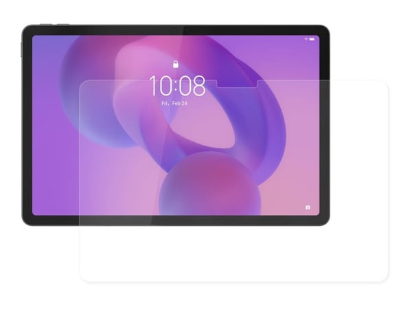 Lenovo - Skjermbeskyttelse for nettbrett - hel dekning - glass - gjennomsiktig