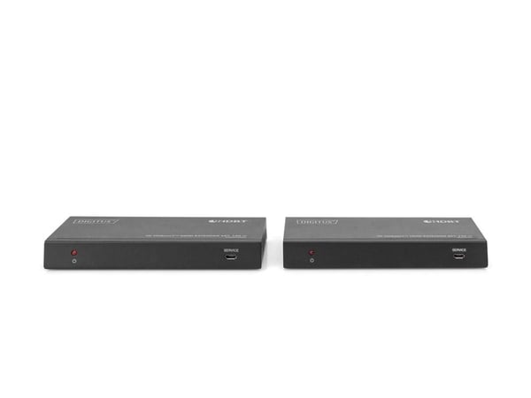 DIGITUS DS-55508 - Sender og mottaker - video/lyd/infrarød/seriell-utvider - HDMI, HDBaseT - over CAT 5e/6/7/8 - opp til 150 m